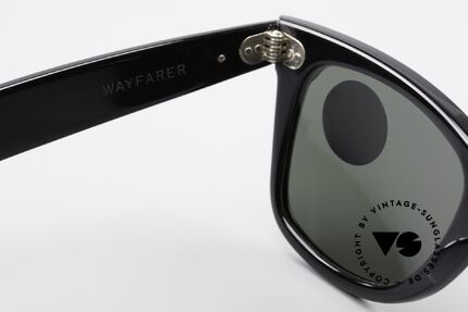 Ray Ban Wayfarer I 40 Jahre Alte USA Ray-Ban, orig. Name: W1087 Wayfarer Mosaik Pink/Schwarz, Passend für Herren und Damen