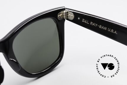 Ray Ban Wayfarer I 40 Jahre Alte USA Ray-Ban, Größe: medium, Passend für Herren und Damen