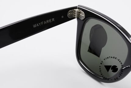 Ray Ban Wayfarer I Original Mosaic Wayfarer 80er, orig. Name: W1086 Wayfarer Mosaik Blau/Schwarz, Passend für Herren und Damen Ray Ban Wayfarer I Original Mosaic Wayfarer 80er, orig. Name: W1086 Wayfarer Mosaik Blau/Schwarz, Passend für Herren und Damen