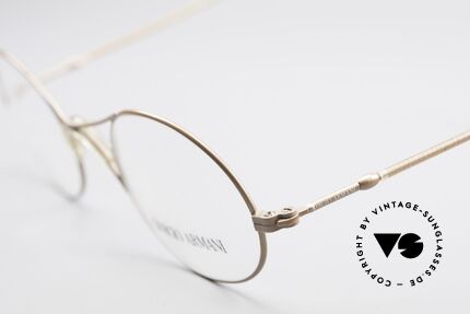 Giorgio Armani 229 Die Armani Schubert Brille, öst. Komponist Franz Schubert trug diese Form um 1820, Passend für Herren und Damen