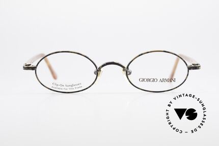 Giorgio Armani 250 Clip On Vintage Sonnenbrille, Größe: small, Passend für Herren und Damen