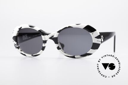 Alain Mikli D303 / 2109 101 Dalmatiner Sonnenbrille, ALAIN MIKLI 101 Dalmatiner Designer-Sonnenbrille, Passend für Damen