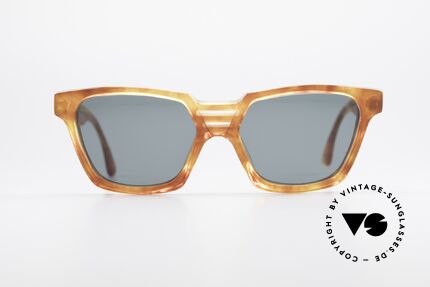 Alain Mikli 0145 / 033 Markante 80er Sonnenbrille, vintage Alain Mikli Designer-Sonnenbrille von 1988, Passend für Herren und Damen