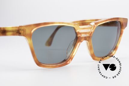 Alain Mikli 0145 / 033 Markante 80er Sonnenbrille, KEINE Retrosonnenbrille; ein 30 Jahre altes Original, Passend für Herren und Damen