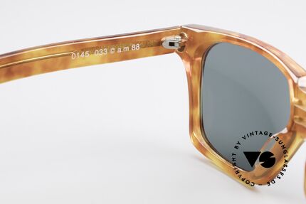 Alain Mikli 0145 / 033 Markante 80er Sonnenbrille, die Fassung wäre auch für optische Gläser geeignet, Passend für Herren und Damen