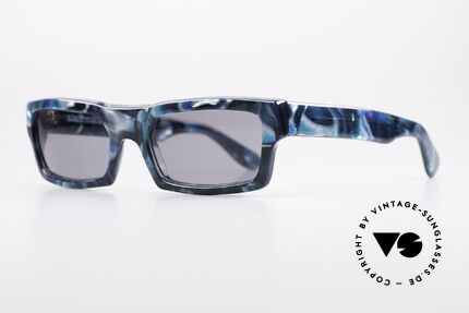 Alain Mikli 709 / 492 Außergewöhnliche 80er Brille, Top-Qualität (handmade in France), 100% UV Schutz, Passend für Herren und Damen