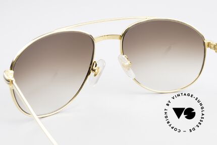 Cartier Driver Luxus Piloten Sonnenbrille, altes Original mit Seriennummer & original Verpackung, Passend für Herren