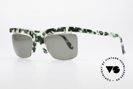 Alain Mikli 620 / 290 Außergewöhnliche 80er Brille, interessantes Design; Top-Qualität; 100% UV Schutz, Passend für Herren und Damen