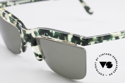 Alain Mikli 620 / 290 Außergewöhnliche 80er Brille, ungetragen (wie alle unsere 1980er vintage-Klassiker), Passend für Herren und Damen