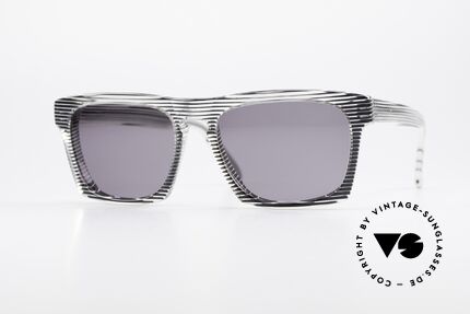 Alain Mikli 707 / 986 Unique Designer Sonnenbrille, ALAIN MIKLI vintage Designer-Sonnenbrille von 1986, Passend für Herren und Damen