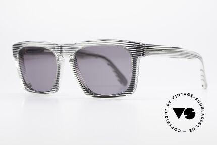 Alain Mikli 707 / 986 Unique Designer Sonnenbrille, grau getönte CR39 Sonnengläser (100% UV Protection), Passend für Herren und Damen