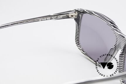 Alain Mikli 701 / 986 Rare Designer Sonnenbrille, die Sonnengläser können durch optische ersetzt werden, Passend für Damen