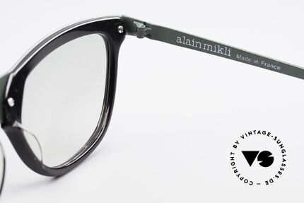 Alain Mikli 624 / 836 Hologramm Effekt Brille, ungetragene Rarität von 1989 & KEINE Retrobrille, Passend für Damen