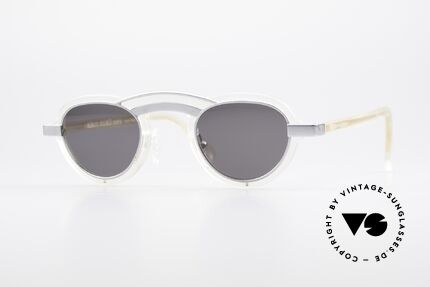 Alain Mikli 5107 / 0506 80er Jahre Designer Brille, 80er Jahre Sonnenbrille aus der Modestadt Paris, Passend für Herren und Damen
