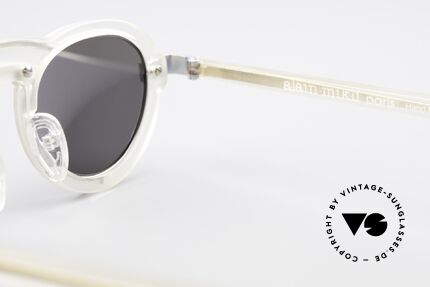 Alain Mikli 5107 / 0506 80er Jahre Designer Brille, die Fassung kann ggf. auch optisch verglast werden, Passend für Herren und Damen