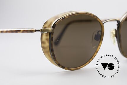 Giorgio Armani 655 90er No Retro Sonnenbrille, ungetragen (wie all unsere 90er Jahre Design-Klassiker), Passend für Herren und Damen