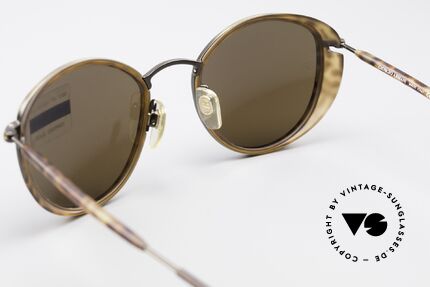 Giorgio Armani 655 90er No Retro Sonnenbrille, KEINE Retromode, sondern eine echte vintage GA Brille, Passend für Herren und Damen