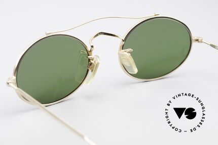 Giorgio Armani 115 90er Designer Sonnenbrille, Fassung kann ggf. auch optisch verglast werden, Passend für Herren und Damen