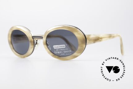 Giorgio Armani 945 Designer Sonnenbrille Damen, ein wirklich interessantes Modell im Jackie Onassis Stil, Passend für Damen