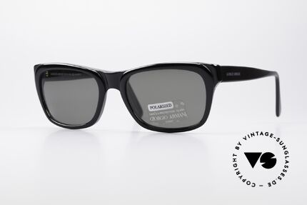 Giorgio Armani 846 GA Sonnenbrille Polarisierend, klassische 90er Giorgio Armani Designer-Sonnenbrille, Passend für Herren und Damen