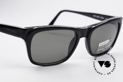 Giorgio Armani 846 GA Sonnenbrille Polarisierend, die Fassung könnte auch beliebig optisch verglast werden, Passend für Herren und Damen