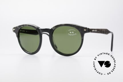 Giorgio Armani 901 Johnny Depp Sonnenbrille, zeitlose Armani Designer-Sonnenbrille aus Italien, Passend für Herren