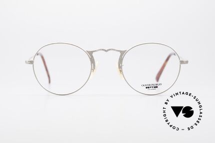 Oliver Peoples OP7M Rare Vintage Brillenfassung, 1986 gegründet & vom Esprit Los Angeles beeinflusst, Passend für Herren und Damen