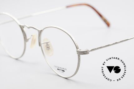 Oliver Peoples OP7M Rare Vintage Brillenfassung, TOP-Qualität der Fassung (mit aufwändigen Gravuren), Passend für Herren und Damen