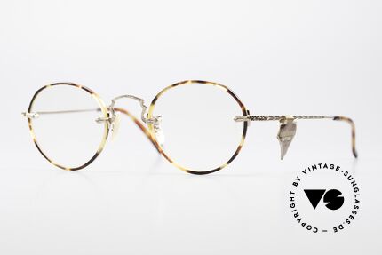 Oliver Peoples OP190G 1/10 12k Gold-Filled Fassung, vintage 80er Jahre Brillenfassung von Oliver Peoples, Passend für Herren und Damen