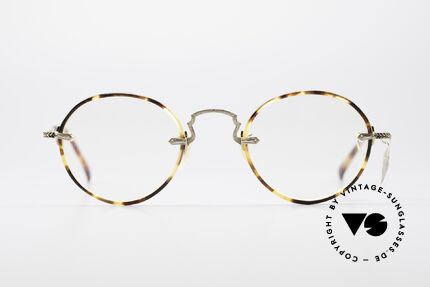 Oliver Peoples OP190G 1/10 12k Gold-Filled Fassung, Brillendesign inspiriert vom 20er Art Deco Jahrzehnt, Passend für Herren und Damen