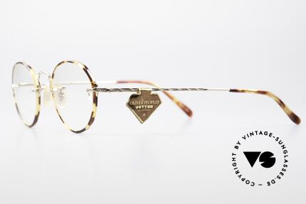 Oliver Peoples OP190G 1/10 12k Gold-Filled Fassung, TOP-Qualität (Fassung ist 1/10 12k GF - GOLD FILLED), Passend für Herren und Damen