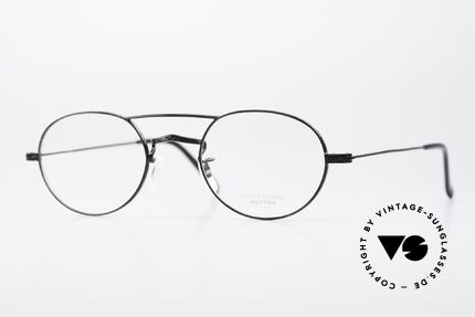 Oliver Peoples August Außergewöhnliche 90er Brille, Oliver Peoples Brille, Mod. 'August' aus den 1990ern, Passend für Herren und Damen