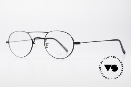 Oliver Peoples August Außergewöhnliche 90er Brille, Brillendesign inspiriert vom 20er Art Deco Jahrzehnt, Passend für Herren und Damen