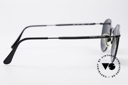Giorgio Armani 627 Vintage Panto Sonnenbrille, KEINE Retrobrille, sondern ein 90er Jahre Original!, Passend für Herren und Damen
