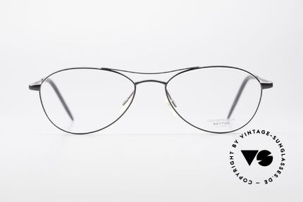Oliver Peoples Aero Ungewöhnliche Aviator Brille, eine außergewöhnliche "Aviator-Form" der Fassung, Passend für Herren
