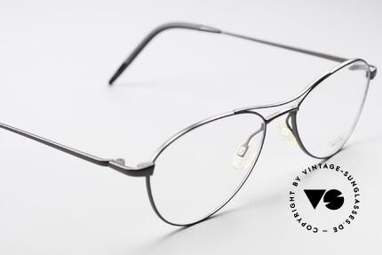 Oliver Peoples Aero Ungewöhnliche Aviator Brille, ungetragen (wie alle unsere vintage O. Peoples Brillen), Passend für Herren