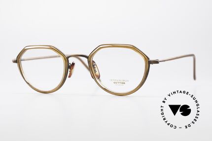 Oliver Peoples OP89 Vintage Brille Damen Herren, vintage Oliver Peoples Brillenfassung der späten 80er, Passend für Herren und Damen