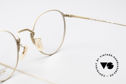 Oliver Peoples OP10 Vintage Brille Panto Rund, KEINE RETROmode, sondern ein 30 Jahre altes Original, Passend für Herren und Damen