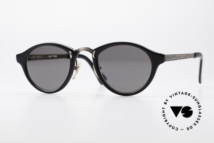 Oliver Peoples OP1P Vintage Sonnenbrille Panto, vintage Oliver Peoples Sonnenbrille der späten 1980er, Passend für Herren und Damen