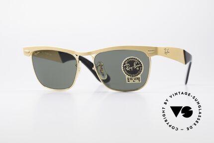 Ray Ban Wayfarer Metal 80er USA B&L Original Brille, WAYFARER (USA): der Ray-Ban Klassiker aus Metall, Passend für Herren und Damen Ray Ban Wayfarer Metal 80er USA B&L Original Brille, WAYFARER (USA): der Ray-Ban Klassiker aus Metall, Passend für Herren und Damen