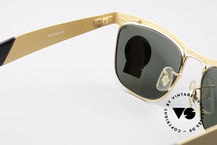 Ray Ban Wayfarer Metal 80er USA B&L Original Brille, original Name: Wayfarer DELUXE Metal, W1309, G15, Passend für Herren und Damen Ray Ban Wayfarer Metal 80er USA B&L Original Brille, original Name: Wayfarer DELUXE Metal, W1309, G15, Passend für Herren und Damen