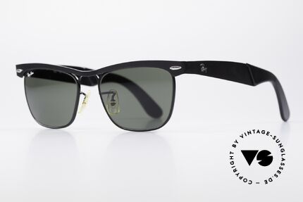 Ray Ban Wayfarer Metal USA B&L Original 80er Brille, ungetragen (wie alle unsere vintage B&L Ray-Bans), Passend für Herren und Damen