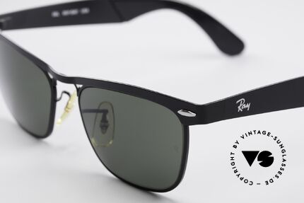Ray Ban Wayfarer Metal USA B&L Original 80er Brille, KEINE Retrobrille, sondern ein 80er USA-ORIGINAL, Passend für Herren und Damen