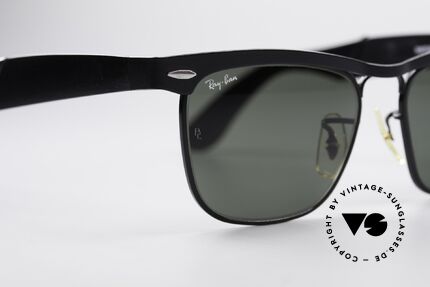 Ray Ban Wayfarer Metal USA B&L Original 80er Brille, original Name: Wayfarer DELUXE Metal, W1310, G15, Passend für Herren und Damen