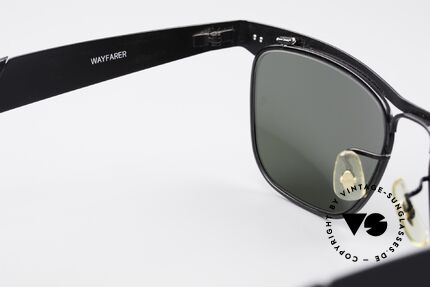 Ray Ban Wayfarer Metal USA B&L Original 80er Brille, reduziert: das "BAN" fehlt, das "RAY" ist entfernbar!, Passend für Herren und Damen