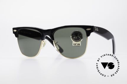 Ray Ban Wayfarer Max II Alte B&L USA XL Sonnenbrille, Ray Ban Klassiker aus den USA von Bausch&Lomb, Passend für Herren