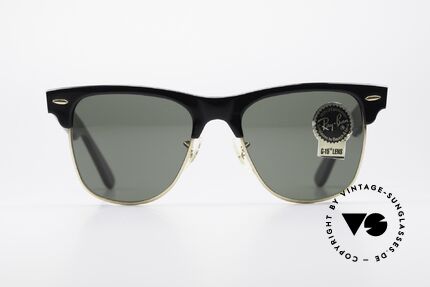 Ray Ban Wayfarer Max II Alte B&L USA XL Sonnenbrille, B&L G15 Mineral-Mineralgläser (100% UV-Schutz), Passend für Herren