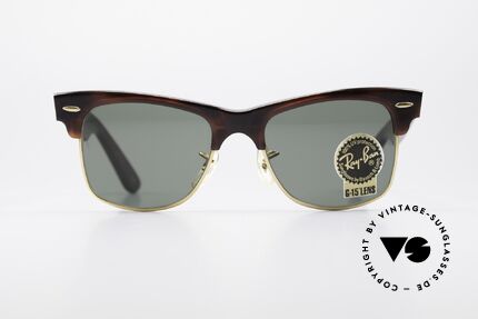 Ray Ban Wayfarer Max Original B&L USA Sonnenbrille, B&L G15 Mineral-Mineralgläser (100% UV-Schutz), Passend für Herren und Damen
