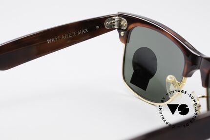 Ray Ban Wayfarer Max Original B&L USA Sonnenbrille, original Name: Wayfarer Max, W1270, G15, 50x18, Passend für Herren und Damen