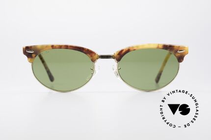 Ray Ban Clubmaster Oval 80er Bausch & Lomb Brille, gehört zu den allzeit beliebtesten VINTAGE Brillen, Passend für Herren und Damen